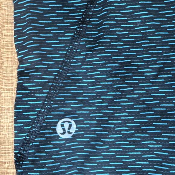 Lululemon Athletica Inspire Tight II Jacquard Black Indian Ocean, Size 6 - Picture 8 of 9